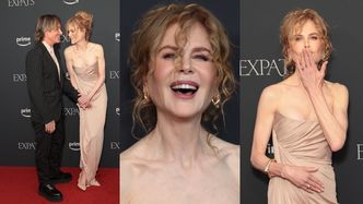 Zjawiskowa Nicole Kidman zachwyca w SEKSOWNYM BEŻU na premierze serialu "Expats" (ZDJĘCIA)