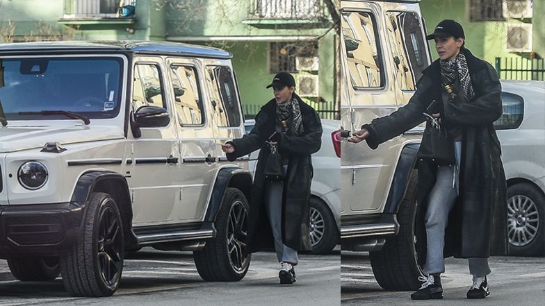 Sara Boruc znowu parkuje na zakazie 