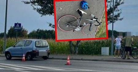 Zaskakujący finał wypadku. Postawią przed sądem rowerzystę