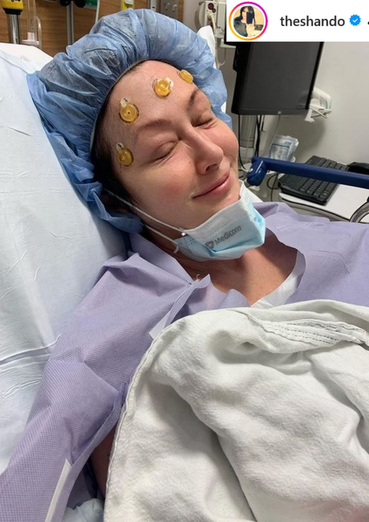 Shannen Doherty pokazała zdjęcie wykonane przed operacją