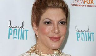 "Beverly Hills, 90210": Tori Spelling w bardzo dziwnej kreacji