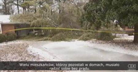 Burza śnieżna spowodowała olbrzymie korki na południu