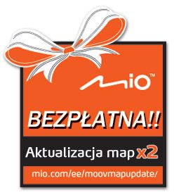 Mio - bezpłatna aktualizacja map dla serii Mio Moov!