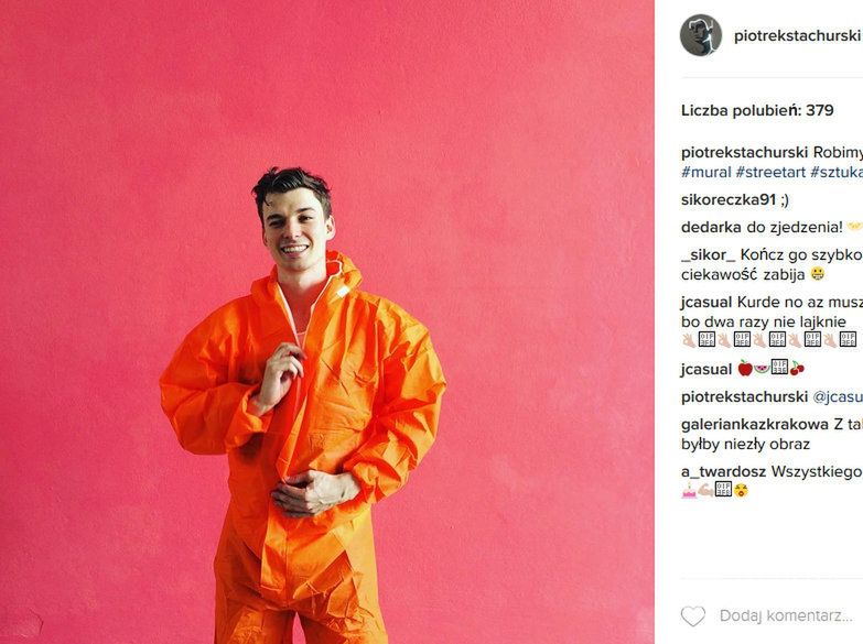 Piotr Stachurski (fot. Instagram)
