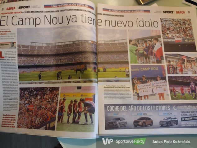 Dziennik "Sport" przygotował duży reportaż z Camp Nou, w któym nie brakuje polskich wątków