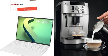 Promocje dnia: lekki laptop LG taniej o 600 zł i świetny ekspres za 1399 zł