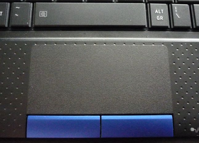 Toshiba NB550D - touchpad