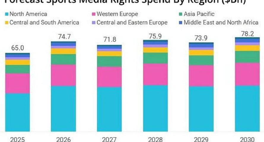 Wydatki na prawa sportowe przyspieszą. Do 2030 r. wzrost o 20 proc.