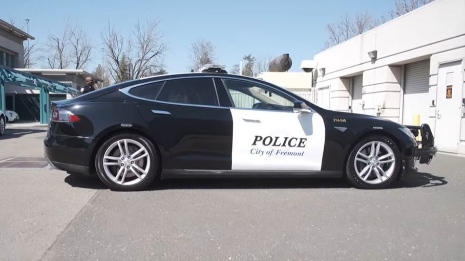 Mimo wszystko policjanci z Fremont są zadowoleni z elektrycznego radiowozu.