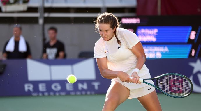 Tenis: Narodowe Mistrzostwa Polski - Stalowa Wola 2025 - mecz półfinałowy