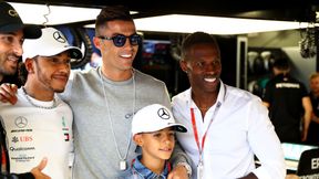 F1: Grand Prix Monako. Cristiano Ronaldo gościem specjalnym. Odwiedził garaż Williamsa (foto)