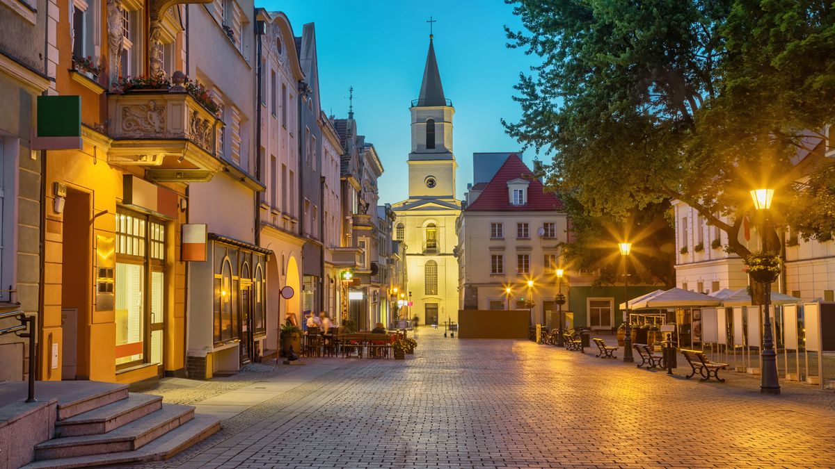Stary Rynek w Zielonej Górze zachwyca klimatem