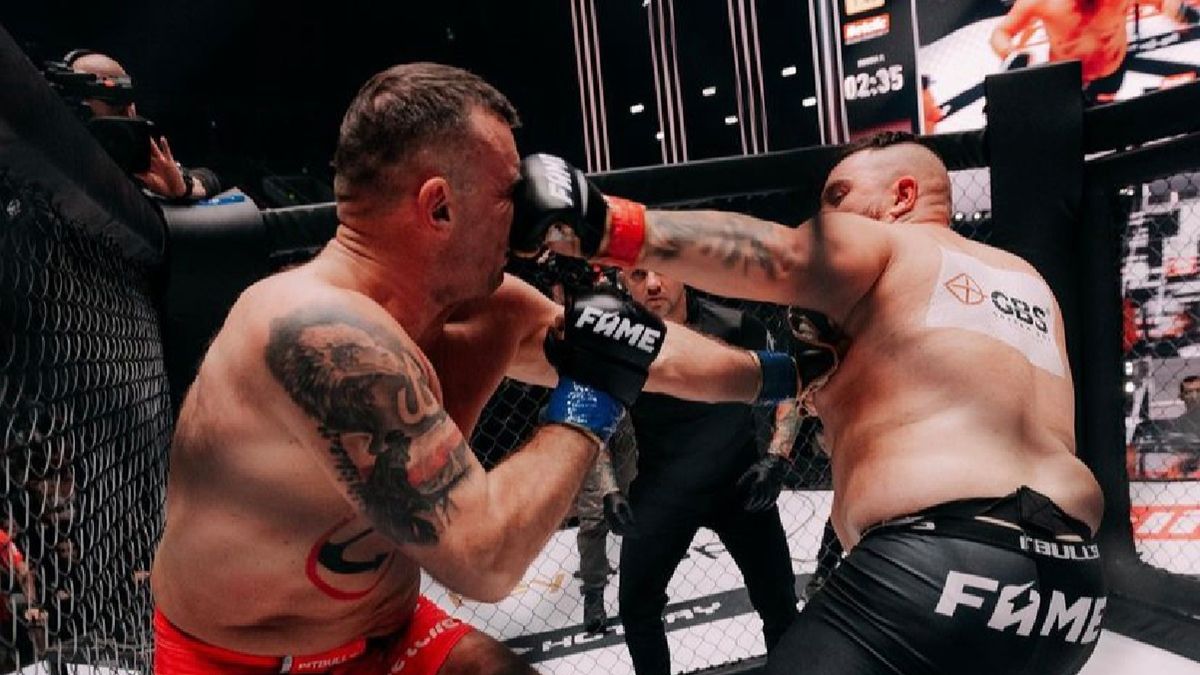 Zdjęcie okładkowe artykułu: Instagram / Fame MMA / Pierwsza walka Pawła Jóźwiaka z Michałem Baronem