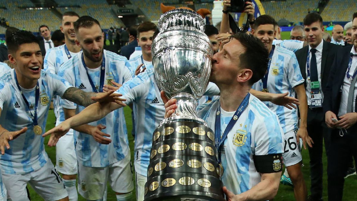 Lionel Messi wygrał z Argentyną Copa America 2021
