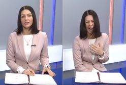 Prezenterka rosyjskiej TV wybuchła śmiechem. Informowała o podwyżkach