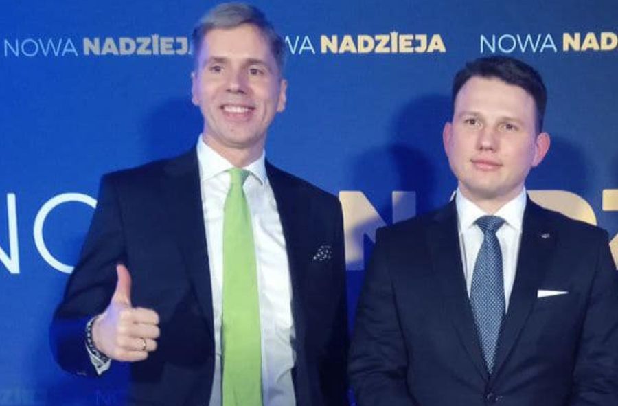 Konfederata Roman Łazarski żali się na istnienie umów o pracę