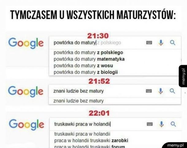 Matura z matematyk 2024, maturalne memy