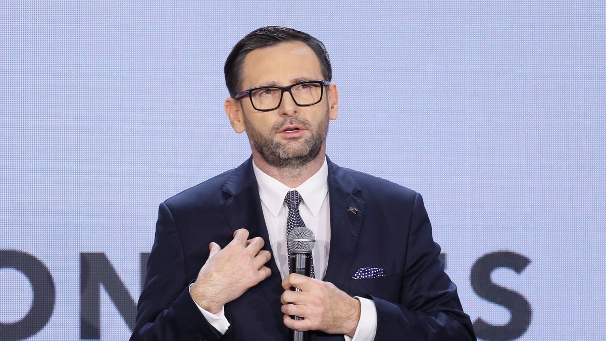 Warszawa, 01.12.2022. Prezes PKN Orlen Daniel Obajtek na VII Kongresie Polskiego Kapitału w Hotelu Sheraton w Warszawie, 1 bm. (aldg) PAP/Paweł Supernak