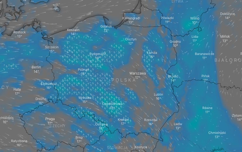 Pogoda. IMGW ostrzega przed burzami z gradem