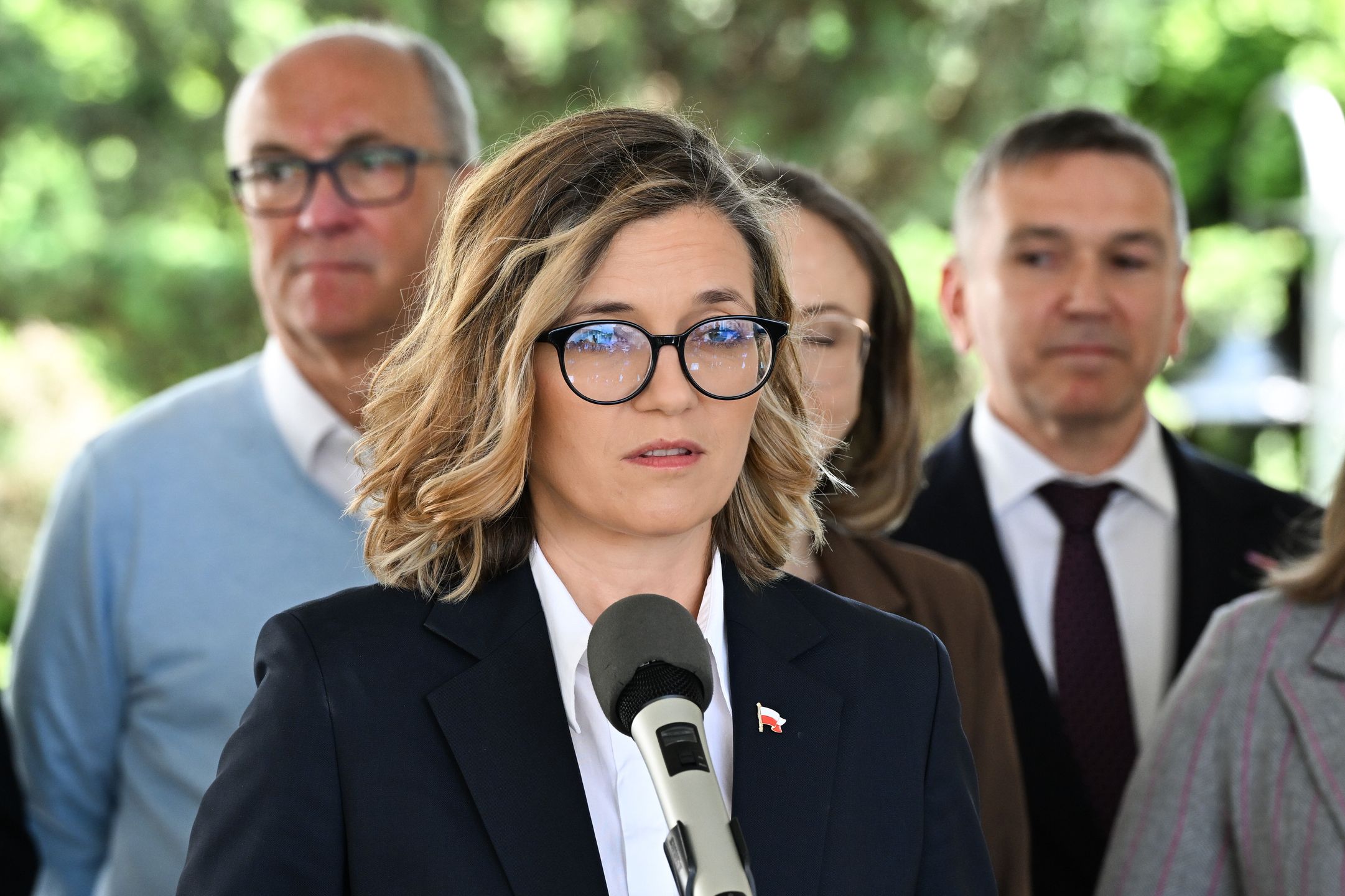 Magdalena Biejat
Radek Pietruszka
polityk polityka, Polityka, Sejm, spotkanie, wybory prezydenckie