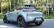 DS 3 Crossback E-Tense 136KM (AT) - pomiar zużycia energii