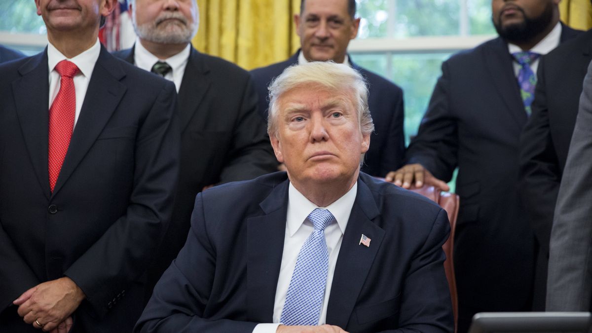 Prezydent USA Donald Trump