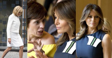 Brigitte vs Melania na szczycie NATO. Która wypadła lepiej? (ZDJĘCIA)