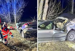 Miał zakaz prowadzenia pojazdów. Zginął on i pasażerka