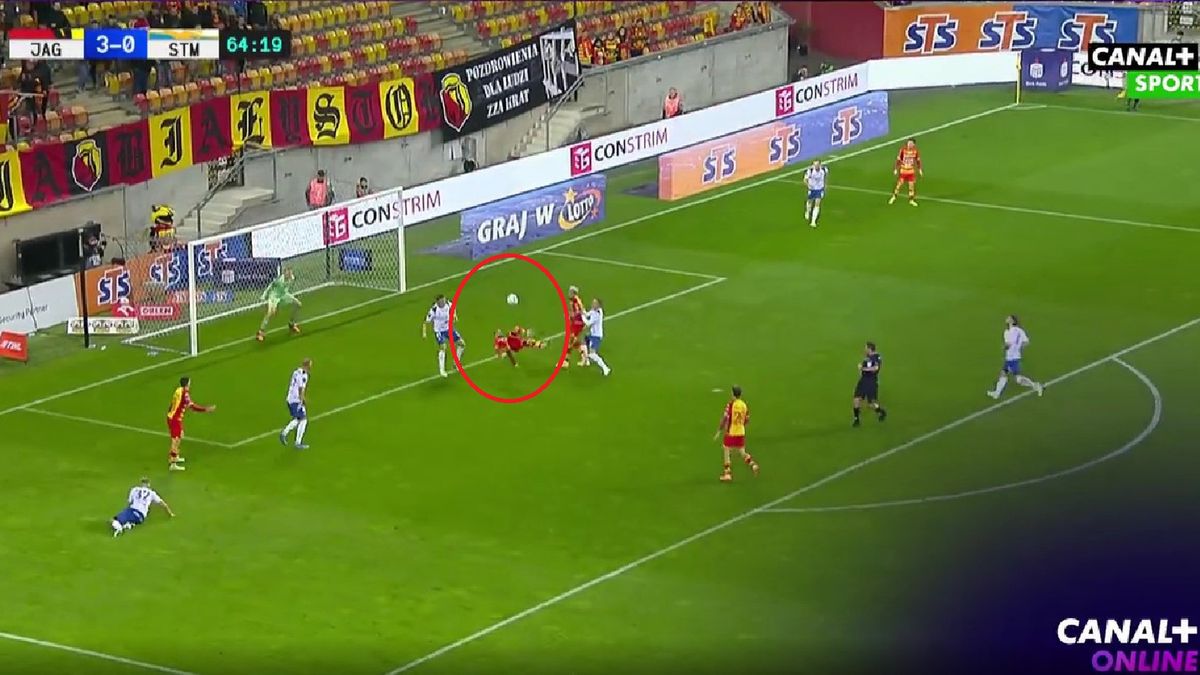 Twitter / Canal + Online / Gol Jagiellonia