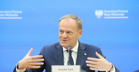 Tusk na spotkaniu z Brzoską. "Mam dobre wieści"