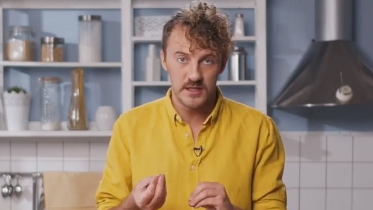 Ukraiński kucharz przerobił restaurację na schron 