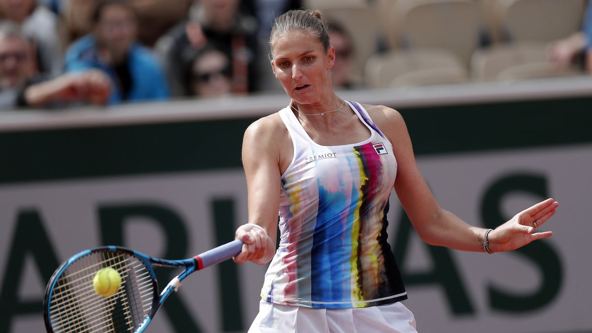 PAP/EPA / MOHAMMED BADRA / Na zdjęciu: Karolina Pliskova