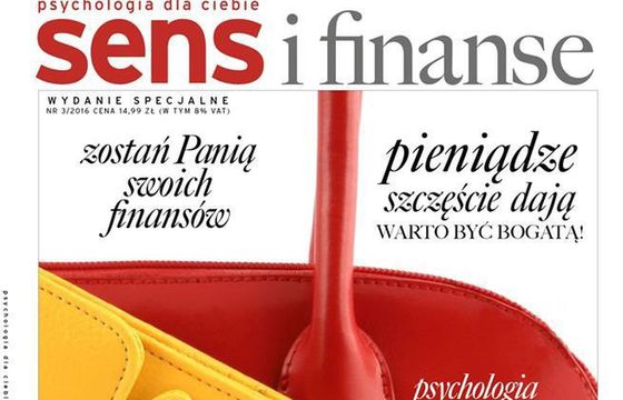 „Sens i finanse” - specjalne wydanie miesięcznika „Sens”