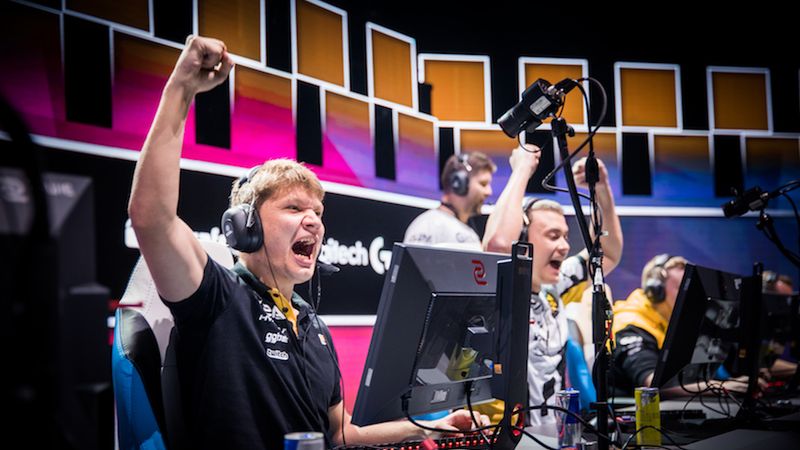 ESL / Helena Kristiansson / Na zdjęciu: zawodnik Natus Vincere, Aleksandr 's1mple' Kostyliev