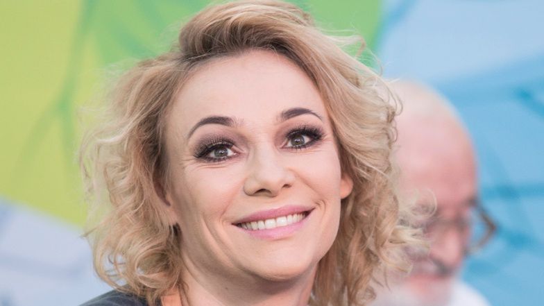 Sonia Bohosiewicz pozuje do wspólnego zdjęcia z partnerem