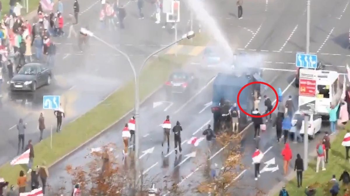 białoruś łukaszenka omon