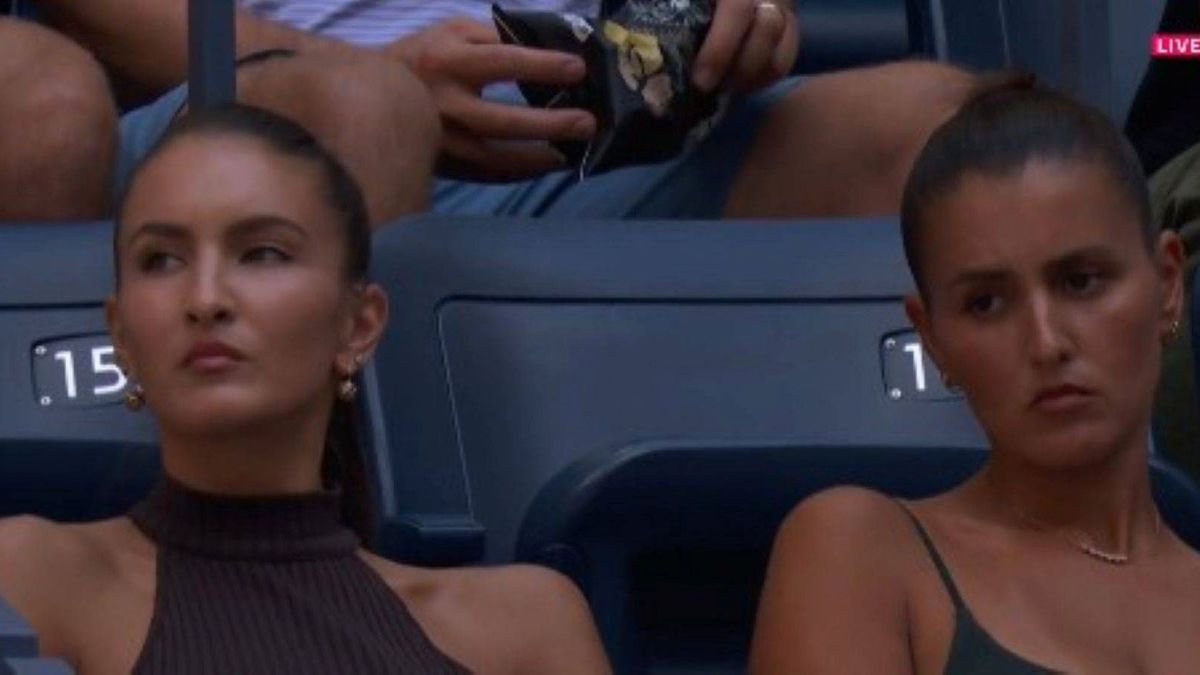 Twitter / Eurosport /  Nina Ghaibi i jej siostra