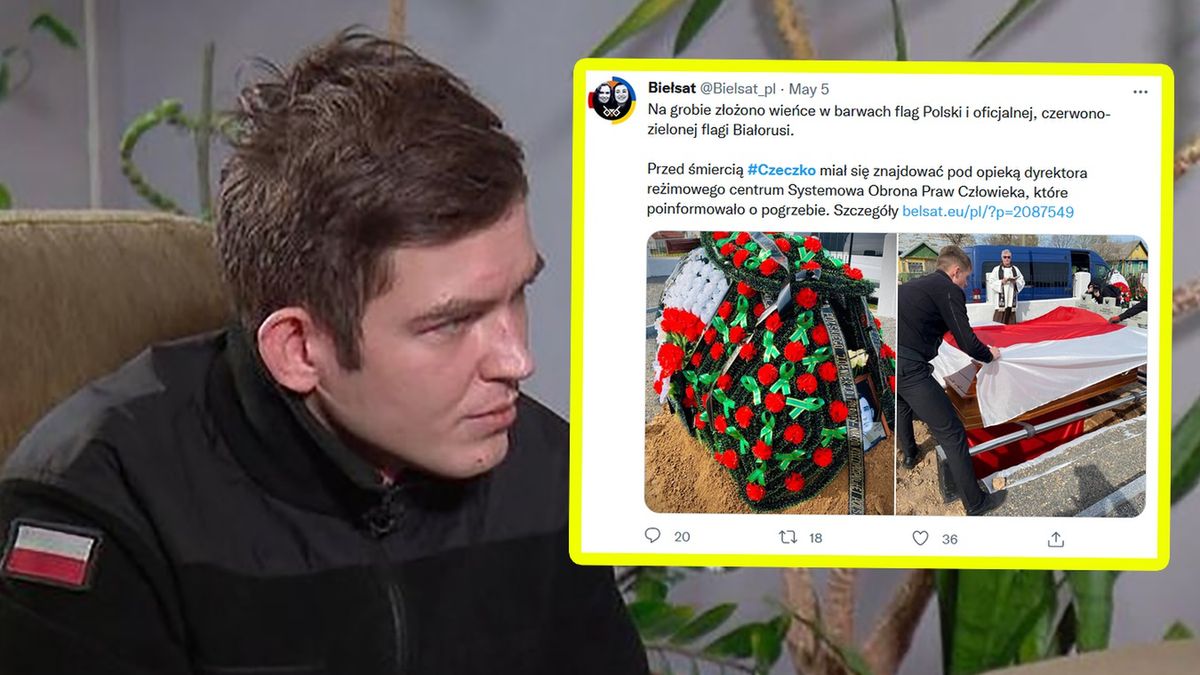 Dezerter Emil Czeczko został pochowany na Białorusi z honorami