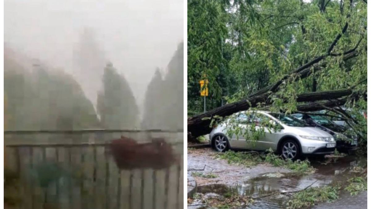 Potężna burza w Mielcu. Jest dużo szkód w mieście
