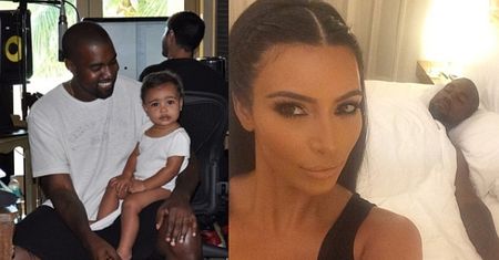 Kim chwali się zdjęciami Kanye i North
