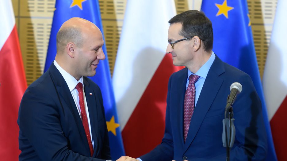 Morawiecki i Szynkowski vel Sęk