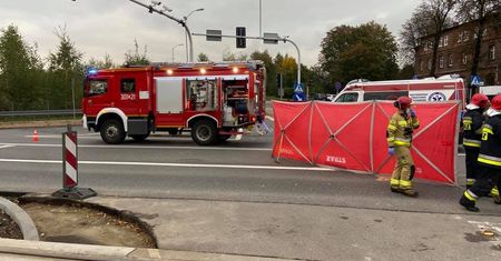 Katowice. Śmiertelny wypadek. Nie żyje rowerzysta