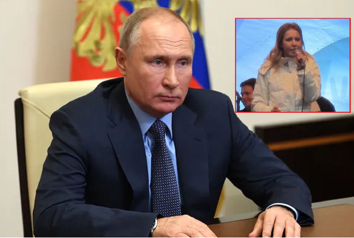 Chrześnica Putina na nagiej imprezie. Teraz musi przepraszać