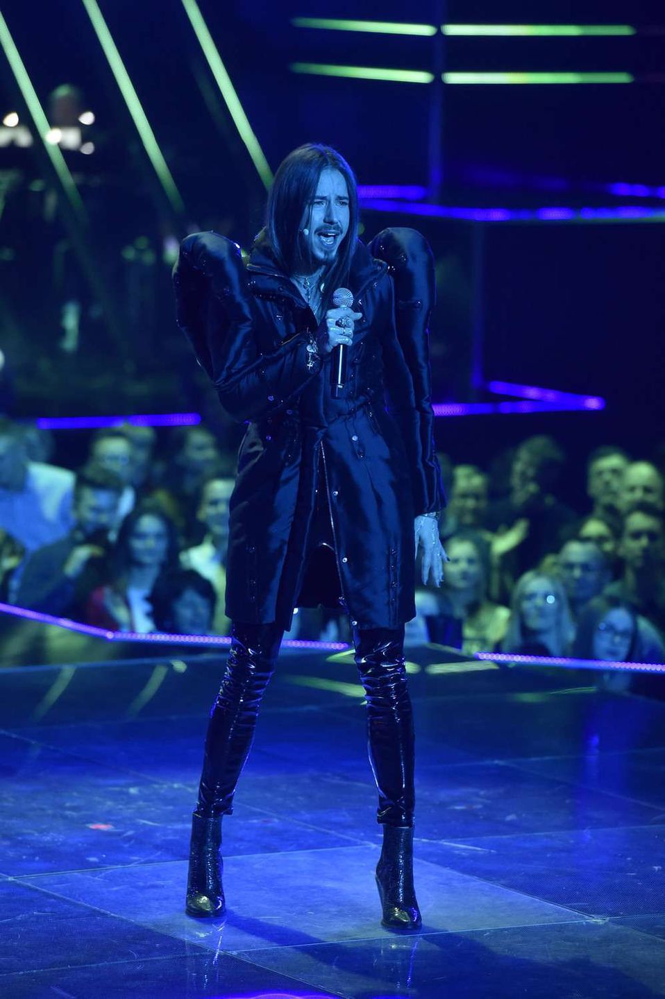 Michał Szpak w oryginalnej marynarce w The Voice