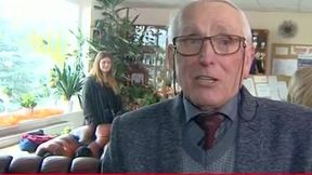 Dziadek Kerber wzruszony."Super mecz"