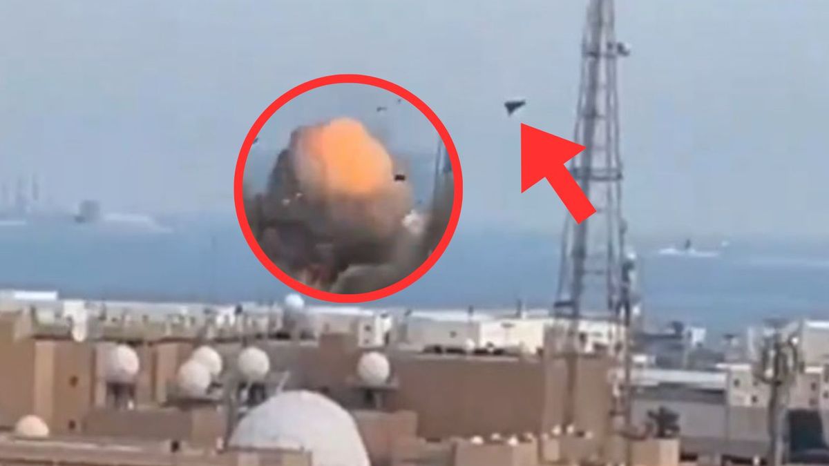 Nagranie z Bahrajnu. Uderzenie na amerykańską bazę