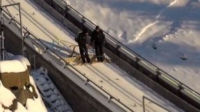 Lillehammer: zamieszanie pod skocznią, wpadki organizatorów
