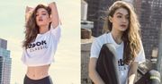 Gigi Hadid odsłania brzuch w reklamie butów
