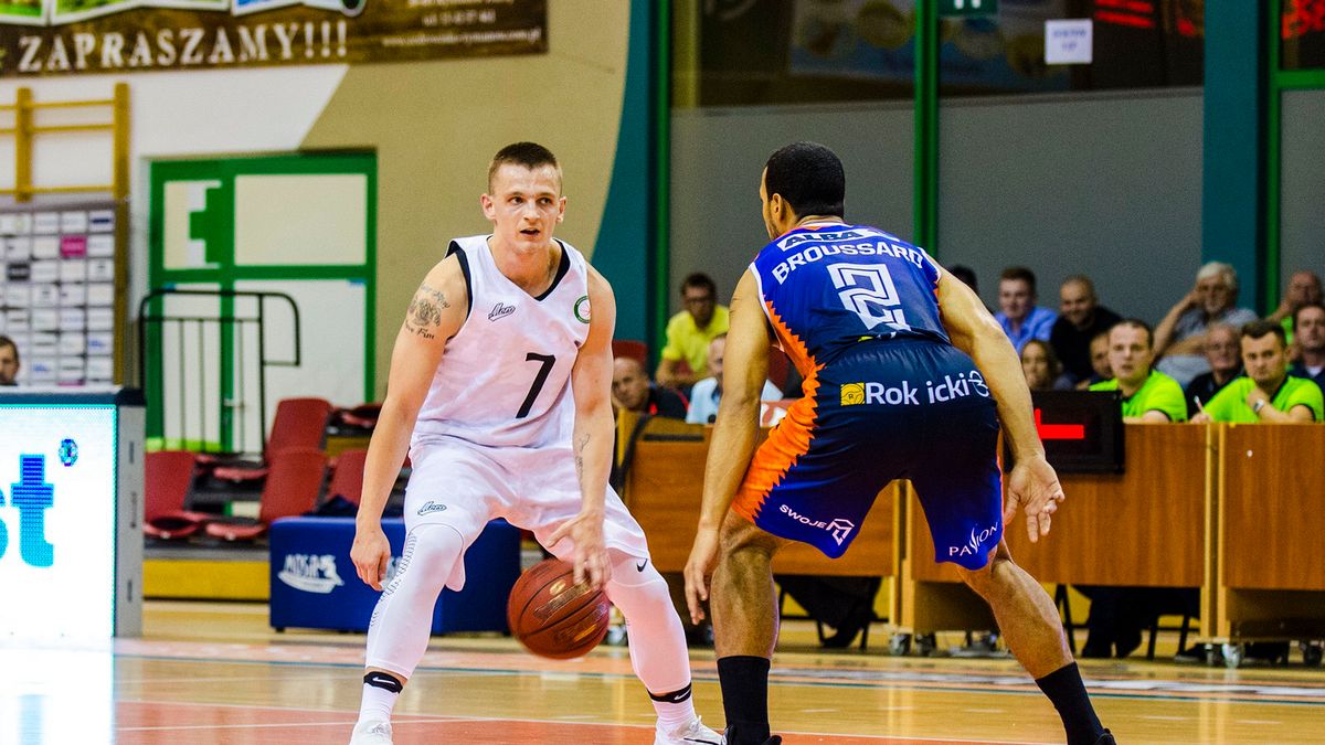 WP SportoweFakty / Karol Słomka / Na zdjęciu: Grzegorz Grochowski zawodnik Miasta Szkła Krosno