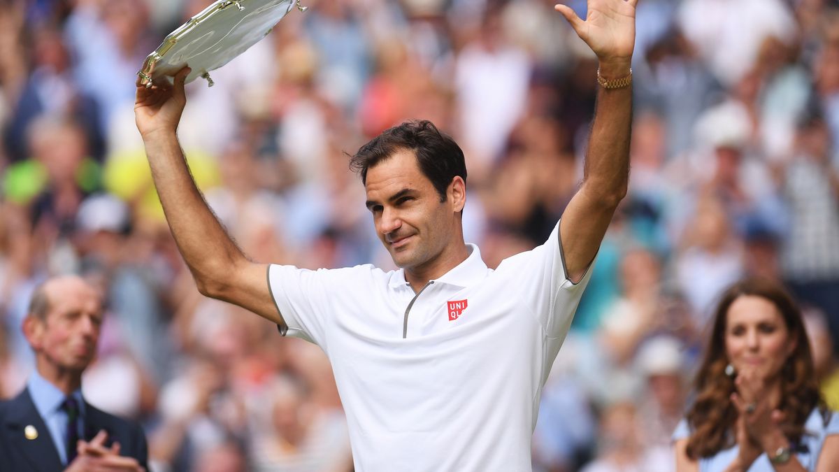 Roger Federer, finalista Wimbledonu 2019